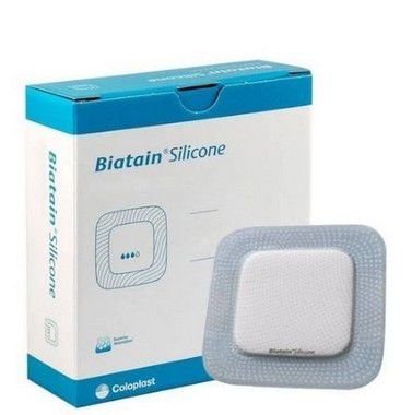 Curativo Biatain Silicone 10x10 STD - COLOPLAST