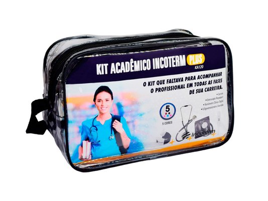 Kit Acadêmico Plus KA120 - PRETO - INCOTERM