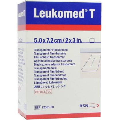 Leukomed T - Curativo Transparente 5x7,2cm - BSN