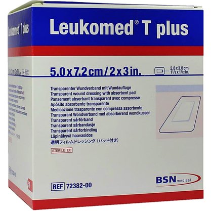 Leukomed T Plus - Curativo Transparente 5x7,2cm