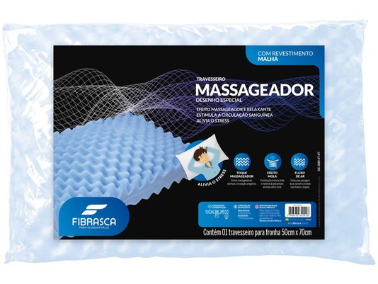 Travesseiro Massageador Suporte Firme - FIBRASCA