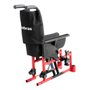 Cadeira de Rodas Modelo Mini K 28x28x25 Vermelha - ORTOBRAS