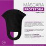 Máscara Protetora Lavável - PRETA KIT C/3 P/M - HIDROLIGHT